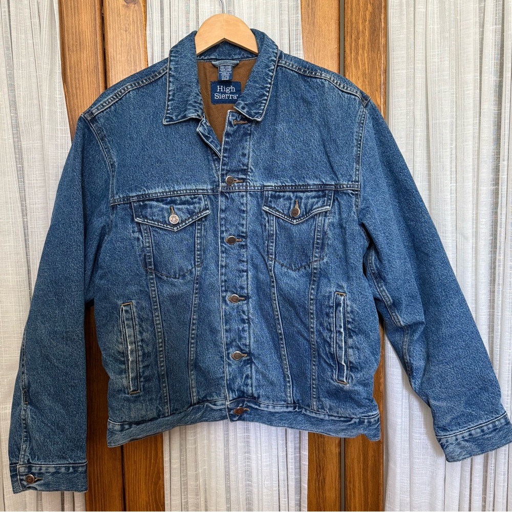 High Sierra Vintage Lined Denim Jacket